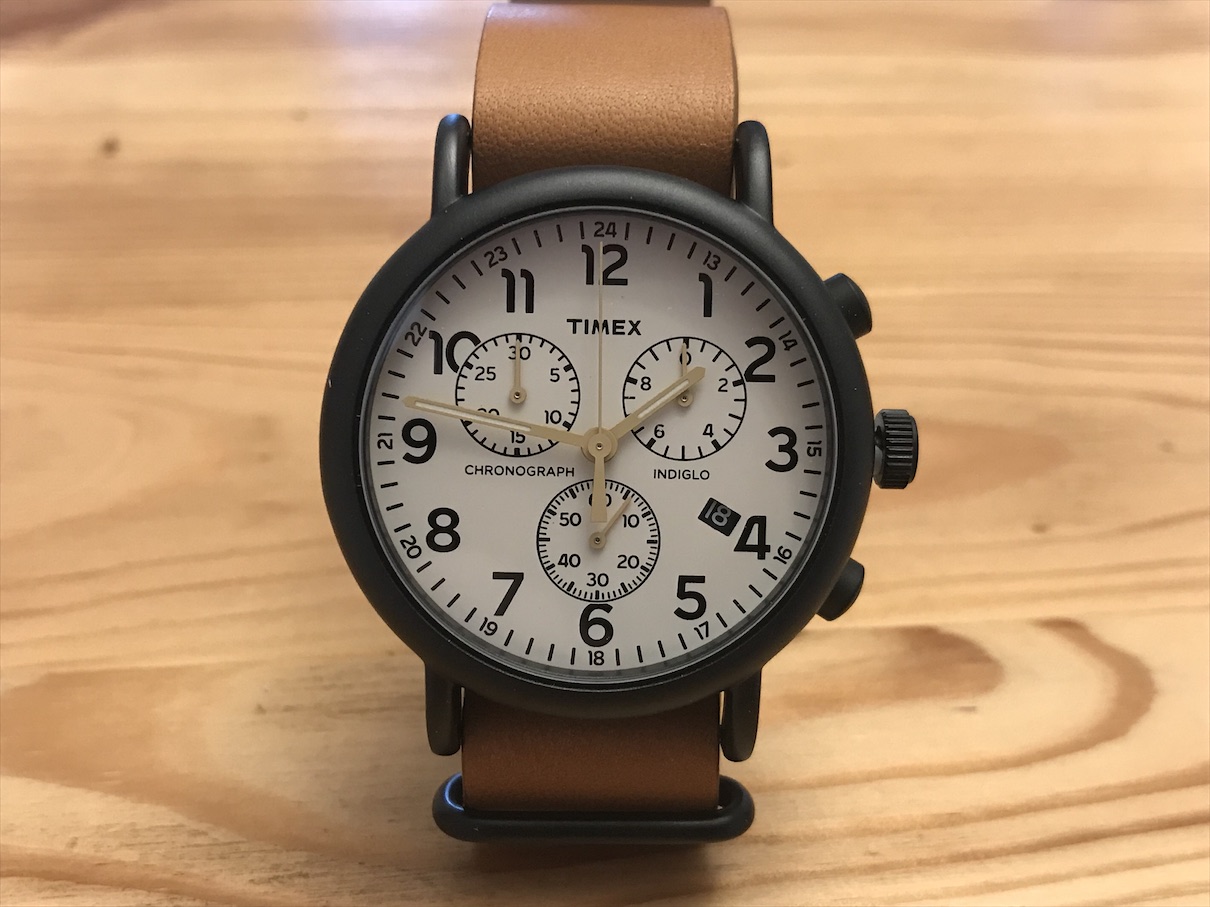 Timex Weekender Chronograph Watch Complications