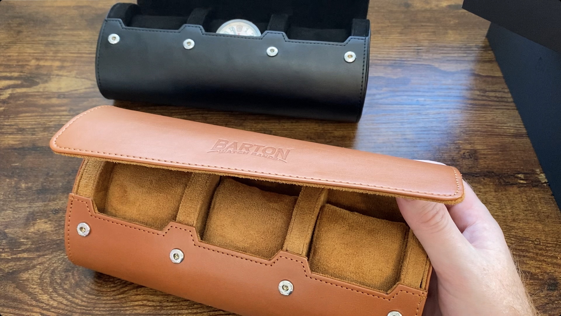 Barton Leather Watch Roll - Watch Complications